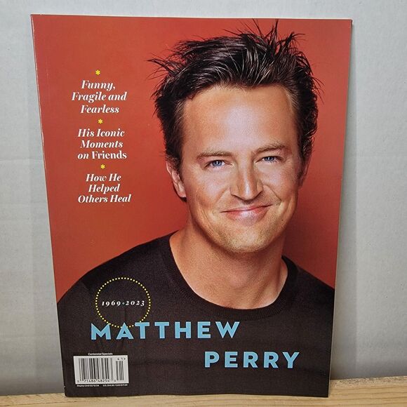 MAGAZINE Matthew Perry 1969-2023 NEW - Picture 1 of 3